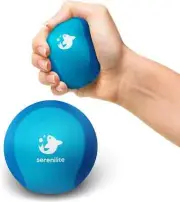 Serenilite Stress Balls for Adults, Squeeze Ball Royal Blue / Light blue