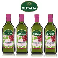在飛比找樂天市場購物網優惠-【奧利塔olitalia】葡萄籽油1000ml (4瓶禮盒組
