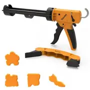 Anti Drip Caulking Gun Tool Kit 121 High Thrust Ratio 10oz Hand Caulk Gun Non...