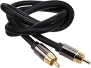Angoily Audio Cable Extension for Subwoofer Speakers Male to Female Cord Compatible Home Theater Amplifiers Enhanced Signal Transmission for Music Video Setup
