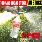 2 x High Pressure Air Pump Manual SprQTer Garden Adjustable Drink Bottle Spr#T