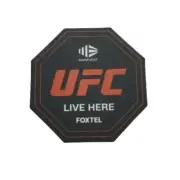 25 x Octagonal Promotion Beer Coaster Main Event Octagon "UFC Live Here Foxtel"