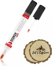 - Wood Burning Marker, 2 in 1 Pyrography Kit for Adults, Woodburning Tool for Cr