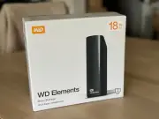 WD 18TB External Hard Drive HDD Elements USB 3.0 Desktop