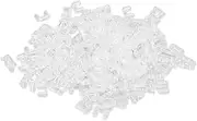 Rimless Glasses Compression Sleeve Clear Plastic Fixing Tools Mounting Sleeve 1.5x0.8x2.2mm Size 11 Eyeglasses Repair