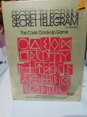 Vintage Secret Telegram Code Crack-up Game (1976) New Unopened Skor-Mor Scott