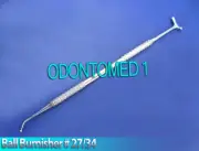 3× Dental Ball Burnisher 27/34 Amalgam Surgical Filling Double Ended Instrument