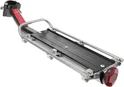 Aluminum Alloy Frame Rear Shelf Quick-Release Mount Racks Bike Carrier for Road Mountain Bikes Easy to Transport Random Color