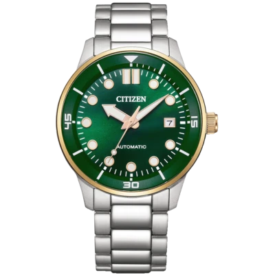 Citizen NJ0196-80X Automatic Stainless Steel Green Dial Watch