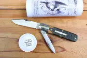 Great Eastern Cutlery GEC Tidioute 781224 "Bullet End Barlow" Saw Cut Richlite