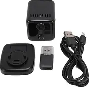 Wireless WiFi Camera HD 1080P Night Vision PIR Body Sensing 360 Degree Panoramic Camera for Baby Elder Dog Pet ABS Material Built in 2000mAh