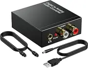 Byttlerom Portable 3.5mm Jack Coaxial Optical Fiber Digital to Analog Audio AUX L/R Converter Digital Audio Decoder Amplifier