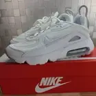 Nike Air Max 2090 nby DH5698-100 White Lace Up Sneaker Women 8.5 Running gym