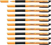 Gel Rollerball - STABILO pointVisco Box of 10 Black