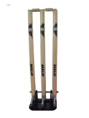 MB Malik Cricket Heavy Duty Spring Loaded Stumps Brand New