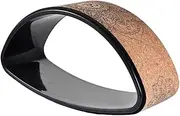 Cork Yoga Wheel - Natural Cork Fitness Wheel Arch Shape,Yoga Balance Accessory, Home Fitness Equipment to Improve Posture Fulenyi
