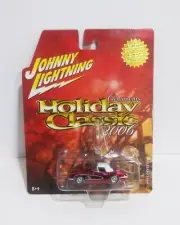 Johnny Lightning 1958 Chevy Corvette Red Chrome 2006 Holiday Classic