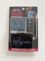 Expert Grill Deluxe Grilling Thermometer Backlit Digital LCD Screen Magnetic