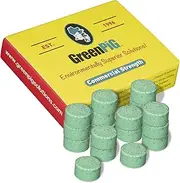 GREEN PIG Septic Tank Treatment Pods- Aids in The Breakdown of Septic Waste to Prevent Backups, Easy Flush Cleaner, 3-Year Supply, 18 Tablets, 54C Live Tank Treatment