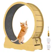 Advwin Cat Exercise Wheel Toy Running Exerciser Treadmill Scratcher Board 90cm