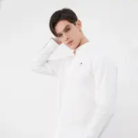 在飛比找momo購物網優惠-【GIORDANO 佐丹奴】男裝彈力牛津紡襯衫(01 白色)