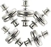 ADOCARN 5Pairs Magnetic Curtain Tiebacks No Drill Curtain Holdback Magnets for Home Office Bedroom Convenient Magnetic Closure and Easy Installation