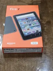Amazon Fire 7-7" 16GB Tablet w/ MTK/MT8168 4-Core Processor & Fire 7 Cover. New!