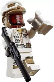 LEGO NEW MINIFIG Star Wars, Hoth Rebel Trooper White Uniform, SW1186 40557