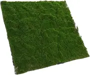 Kisangel Realistic Artificial Moss Turf Fake Grass Rug for Garden Decor Easy Maintenance Outdoor Landscape