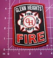 Glenn heights Texas Fire department patch