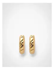 [Witchery] Jess Twist Hoop Earrings in Gold