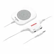 Sangean White Pillow Speaker with Built in AmplifierTo Power Speaker Directly