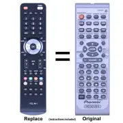 New XXD3101 Replace Remote Control For Pioneer Audio Receiver VSX-516 VSX-516-K