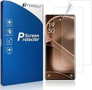 [2 Pack] T Tersely Screen Protector for Oppo Find X6 Pro 5G (6.7 inch), Support Fingerprint Unlock Full Cover HYDROGEL Aqua Screen Protector Curved for Oppo Find X6 Pro 5G