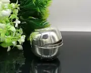 999 fine silver handmade gorgeous small Prasadam bowl or box, trinket box sv187