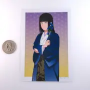 Neji Hyuuga Sasuke's Birthday Bromide Photo Card Naruto Shippuden