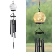 Wind Chimes Outdoor Solar Lights, 42 Inch Large Sympathy Chime 15 LED Twinkle...