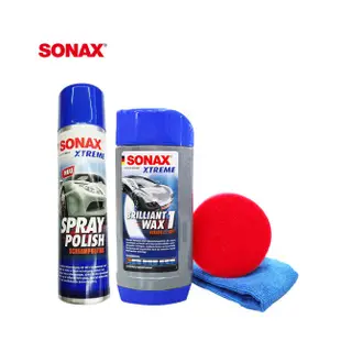 德國原裝 SONAX 新車鍍膜美容組 泡沫拋光 清潔 新車鍍膜