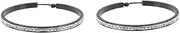 [WRITWAA] 1 Pair Round Diamond Earrings Hoops Earrings Women Earrings Ear Drop for Women Earrings for Women Titanium Steel Earrings Ear Jewelry Ear Decorations