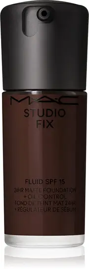 MAC Cosmetics Studio Fix Fluid SPF 15 24HR Matte mattifying foundation SPF 15 color NW65 30 ml
