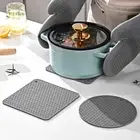 Silicone Induction Cooktop Mat Fireproof Protection Induction Baking Plate RNAU