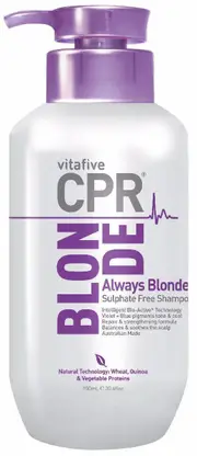 6x Vitafive CPR BLONDE Always Blonde Shampoo 900ml