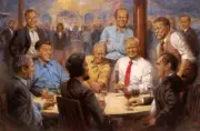 Andy Thomas - Republican Club - S/N Paper Giclee - 20 X 30 - Donald Trump