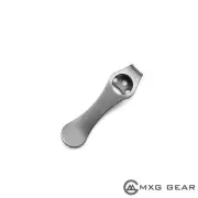Custom Titanium Deep Carry Pocket Clip Made for Benchmade Griptilian Knife