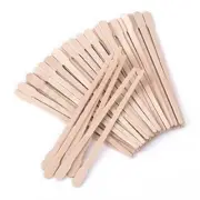 400 Pack Wooden Wax Sticks Small Waxing Applicator Spatulas for Eyebrows Face