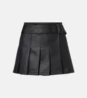 [Junya Watanabe] Junya Watanabe Pleated miniskirt AU 14 black