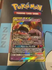 Pokémon Unbroken Bonds MUK & ALOLAN MUK GX 61/214 Holo Ultra Rare