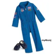 American Girl LUCIANA'S FLIGHT SUIT + blue space shoes Doll NOT Included