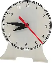 UPKOCH Teaching Clock Model for Analog Learning Tool for Indoor Education Telling Clock for Early Math Skills Development Stable Engaging Classroom Resource