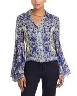 Alice and Olivia Willa Blouse